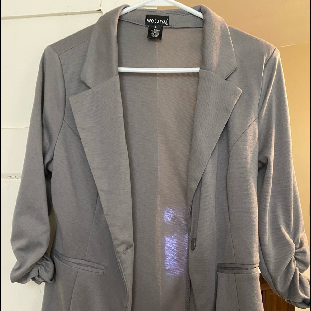 Wet Seal Gray Blazer